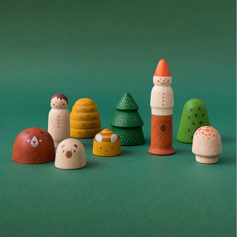 My wooden world forest