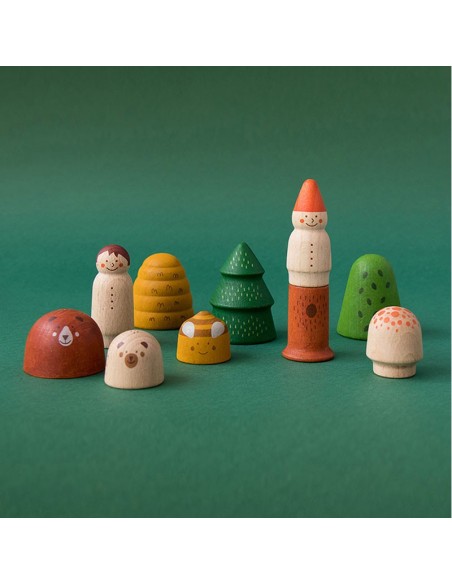 My wooden world forest