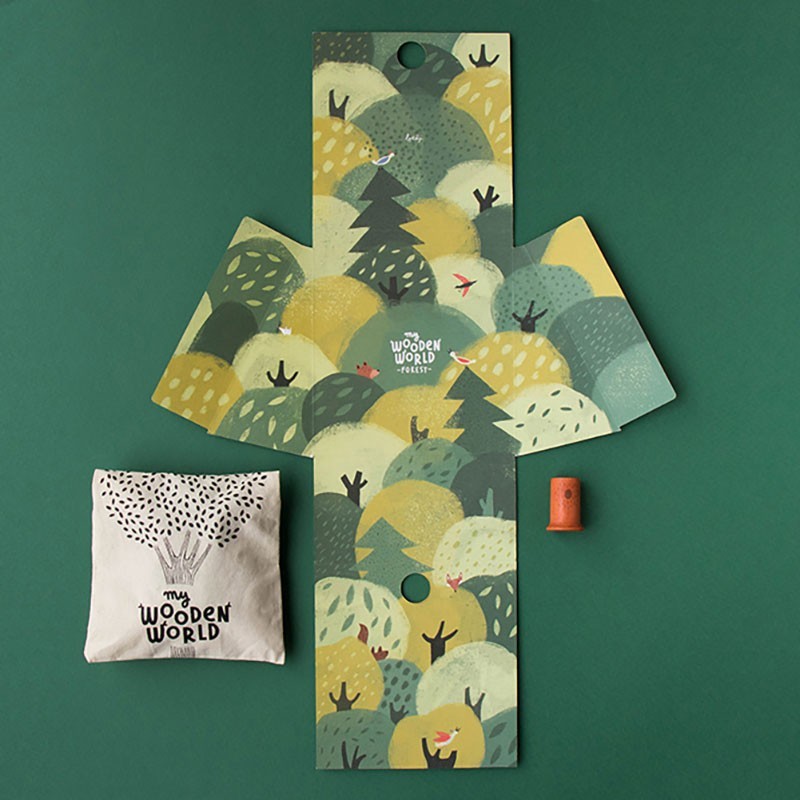 My wooden world forest