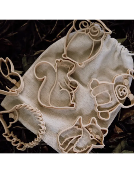 Formine per pasta modellabile Animali del bosco - Kinfolk Pantry