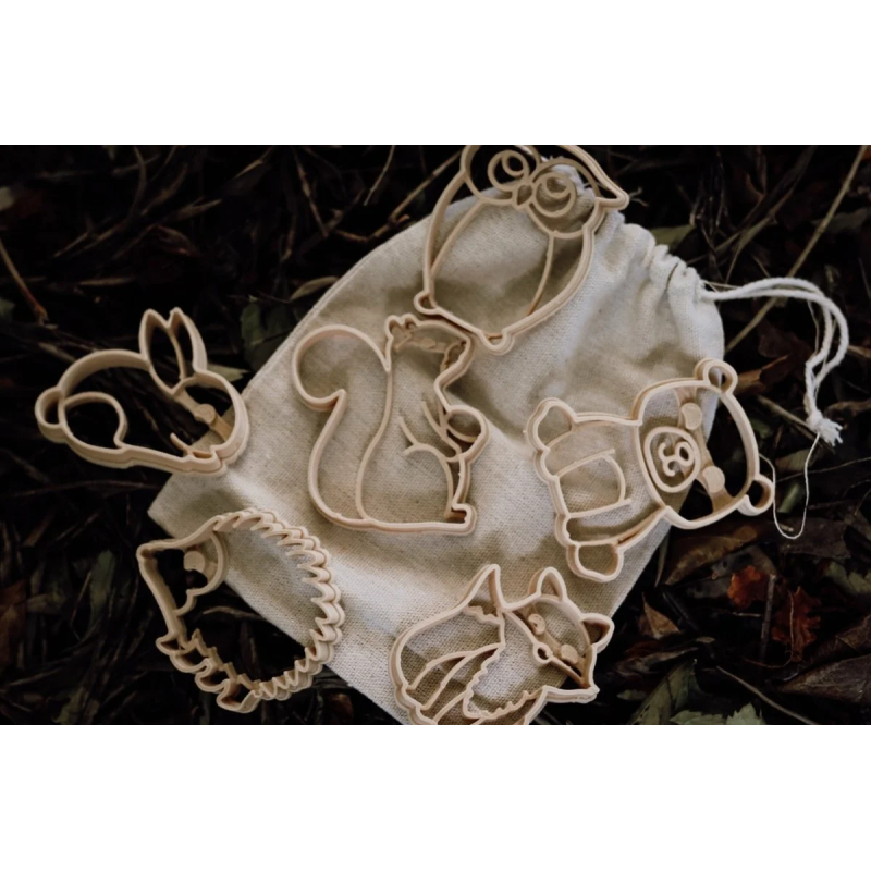 Formine per pasta modellabile Animali del bosco - Kinfolk... 2