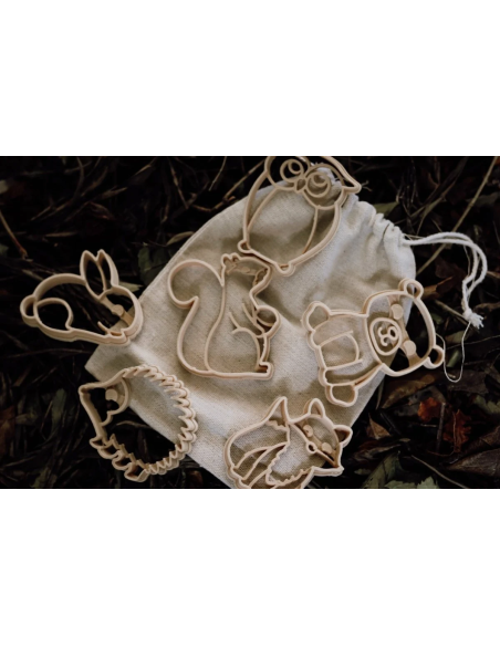 Formine per pasta modellabile Animali del bosco - Kinfolk Pantry