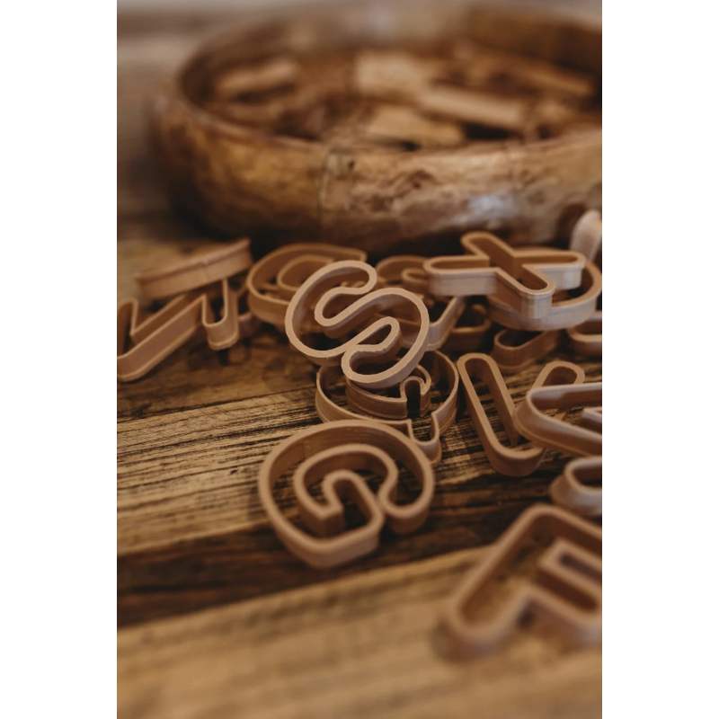 Formine per pasta modellabile Alfabeto -...