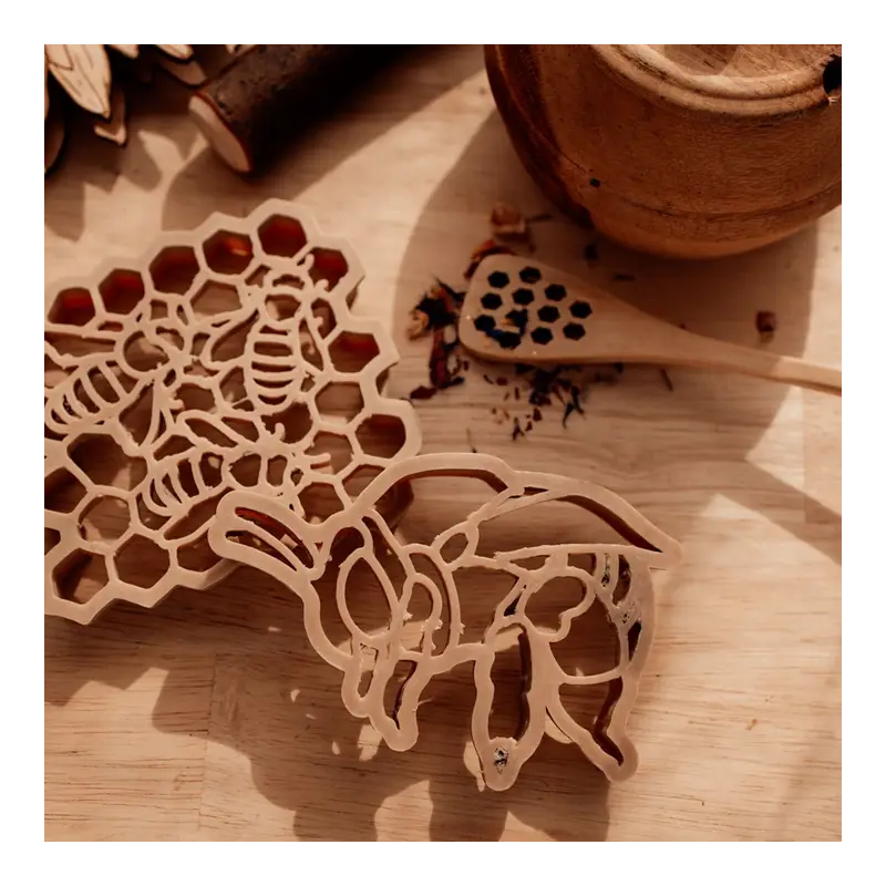 Formine per pasta modellabile Nido d'ape -...