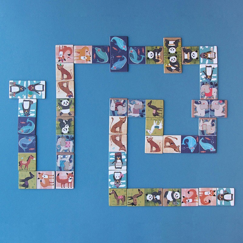 Penguins and friends domino 2