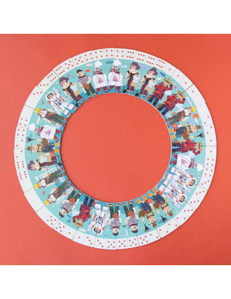 Circular domino