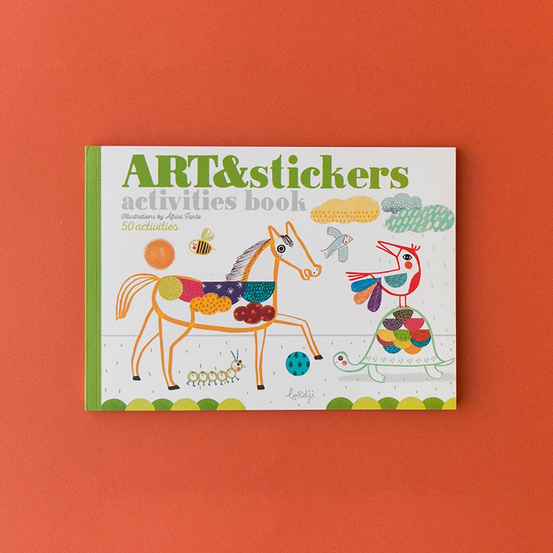 Art & stickers- activities book