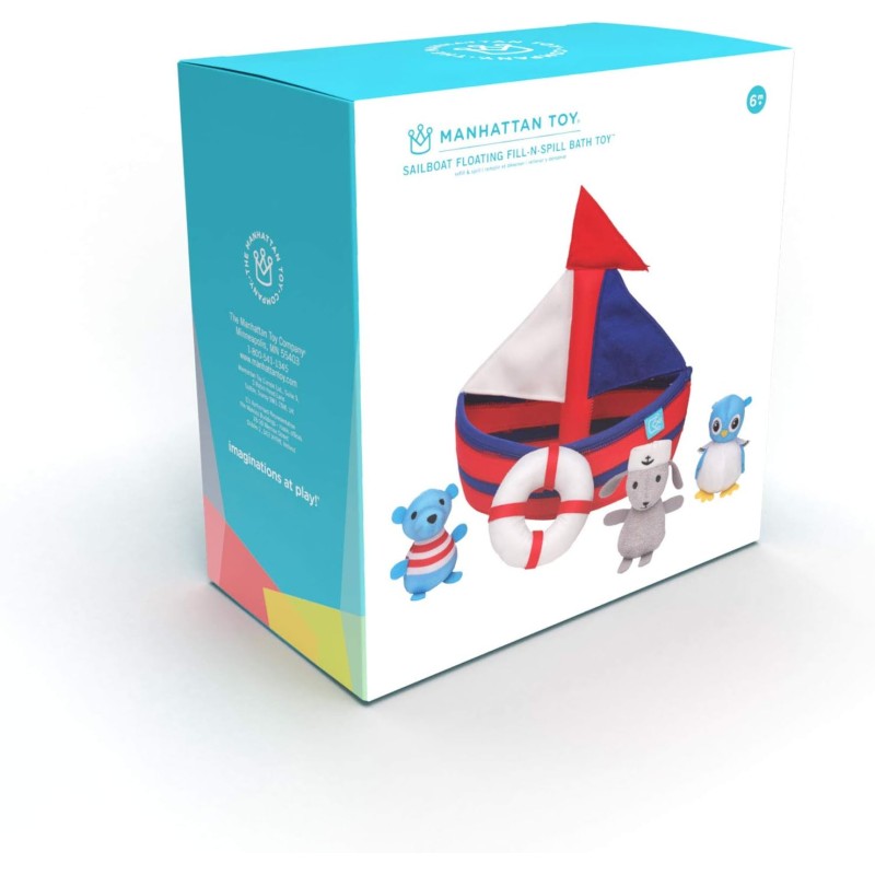 Barca a vela galleggiante - Manhattan Toy 2