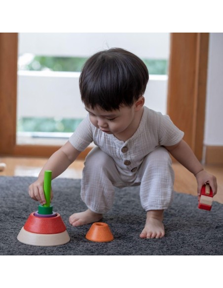 Cone Sorting - Unit Plus - Plan Toys