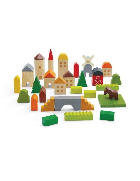 Country Blocks - Plan Toys