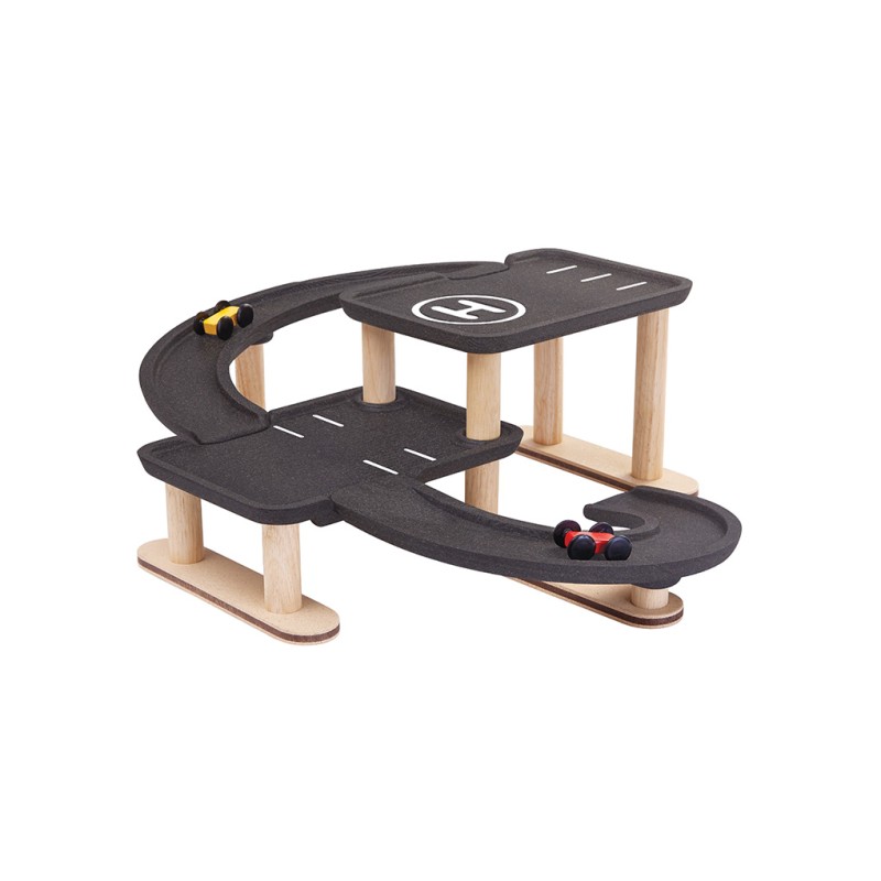 Race N Play Parking Garage - Plan Toys