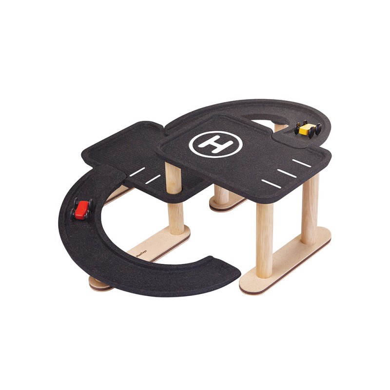 Race N Play Parking Garage - Plan Toys