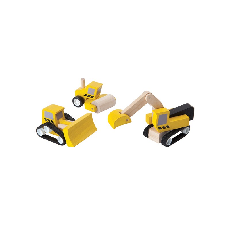 Road Construction Set - Plan Toys