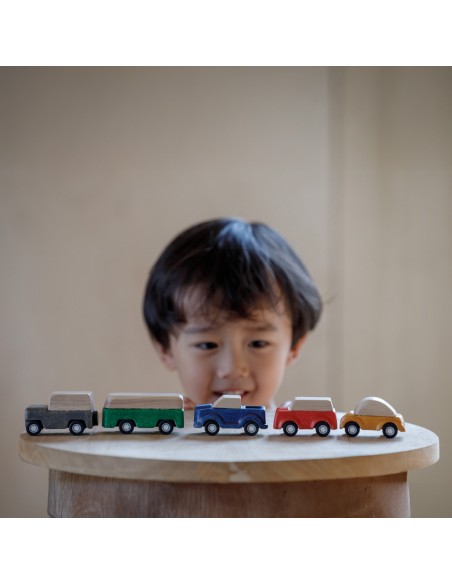 PlanWorld Car Set - Plan Toys