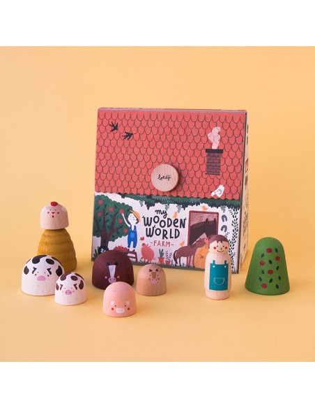 My wooden world farm